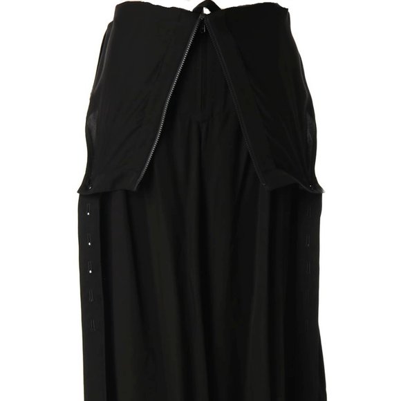 Yohji Yamamoto Pour Homme Convertible Overall - Black - Wool - Picture 7 of 14